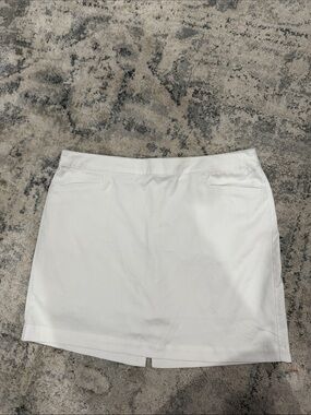 PGA Tour White Athletic Skort
